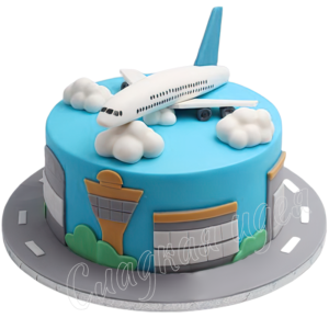 Детский торт Самолет