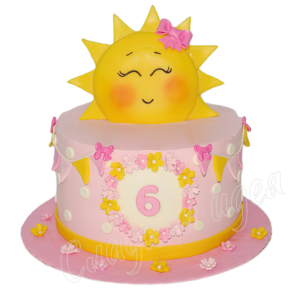 Детский торт Солнышко