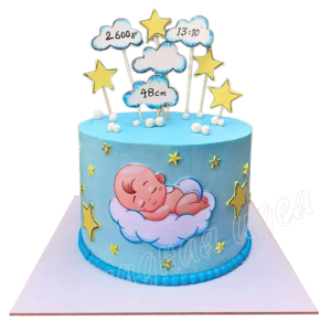 Торт для новорожденного Малыш