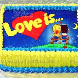 Праздничный торт Любовь