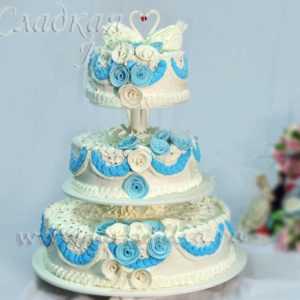Свадебный торт 001549