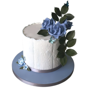Торт Синяя роза